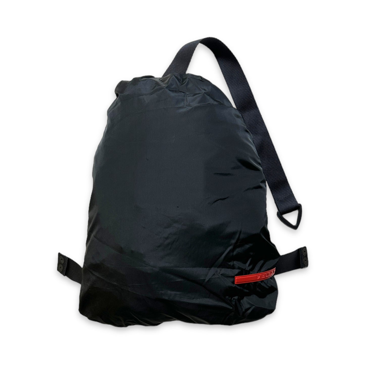 SS99’ Prada Sport 2in1 Black Jacket/Bag - Women's 6-8