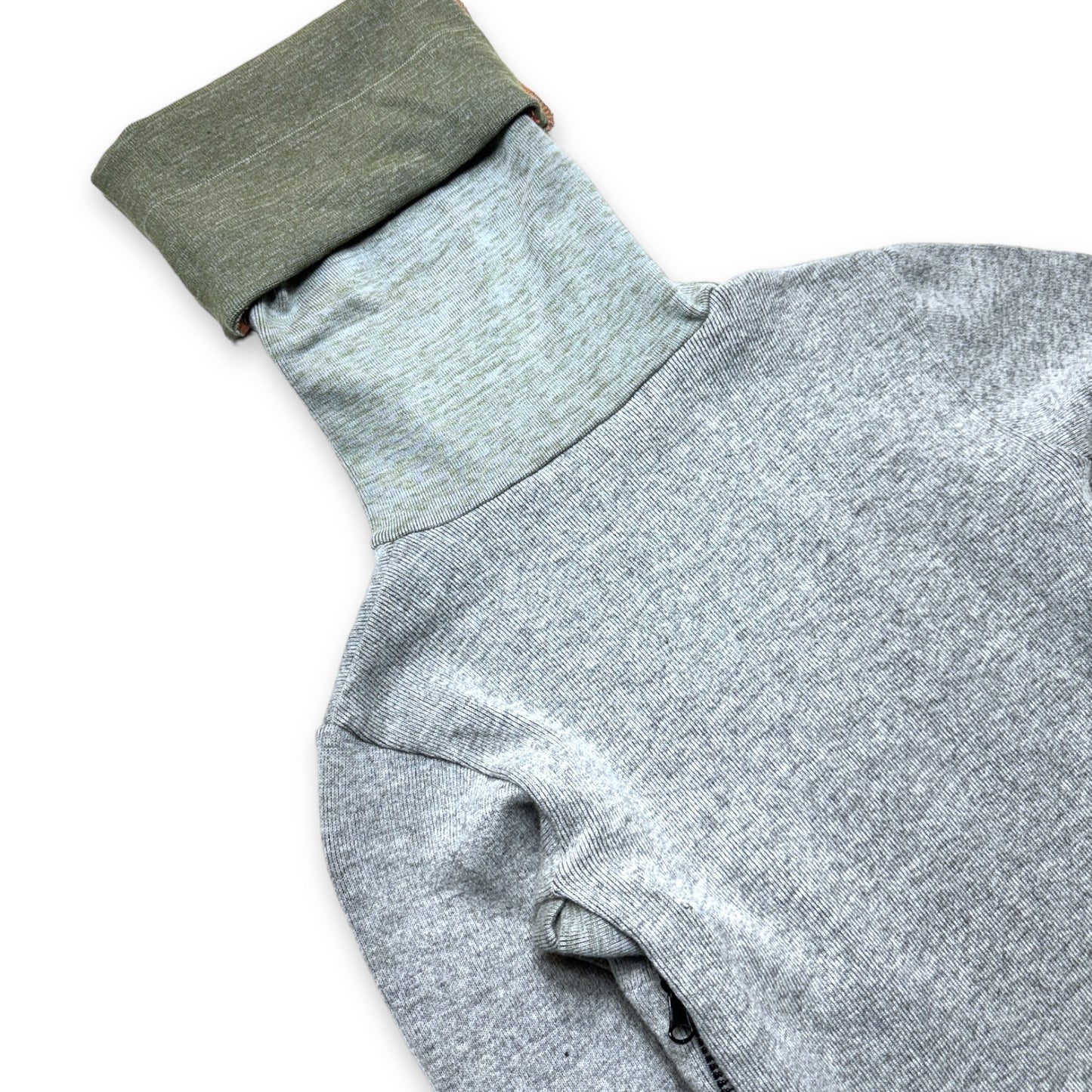 1990's Maharishi Roll Neck Knitted Pullover w/Built-In Removable Glove
