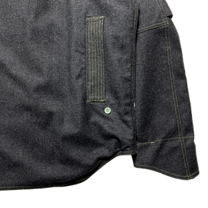 Late 90's Maharishi Panelled Loro Piana Wool Storm System Jacket - Extra Large