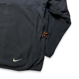 Nike ACG Jet Black Zipped Fleece - Extra Large / Extra Extra Large