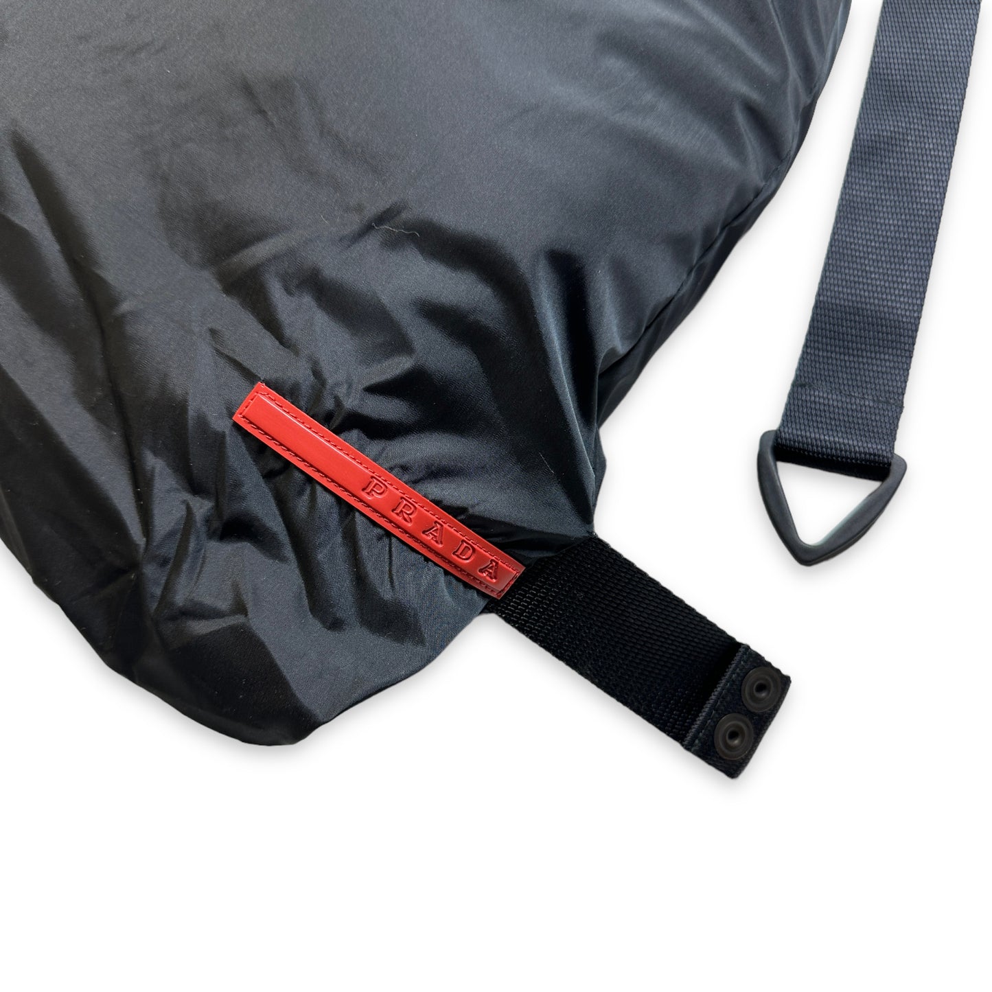 SS99’ Prada Sport 2in1 Black Jacket/Bag - Women's 6-8