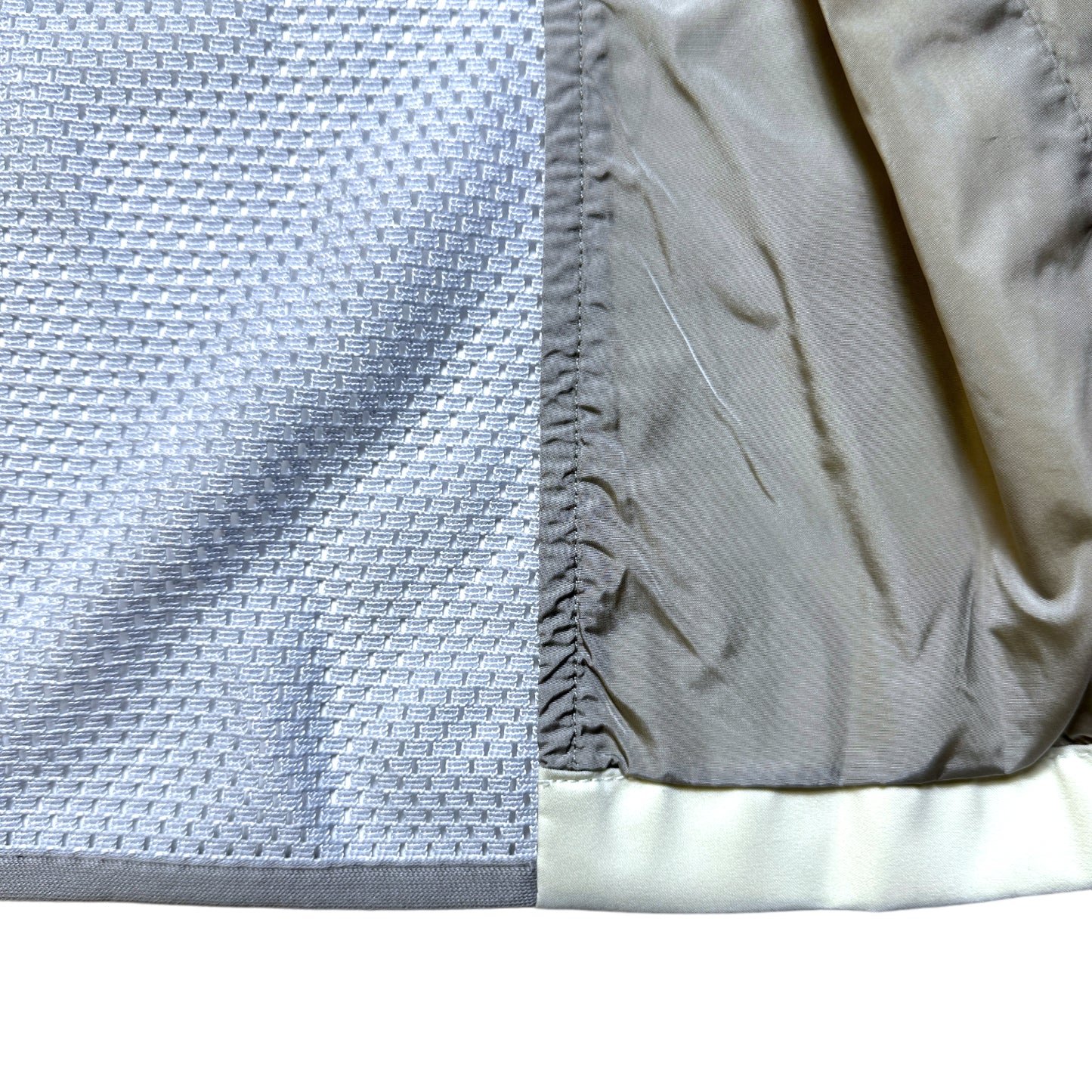 SS00’ Prada Sport Ventilated Packable Hood White Vest