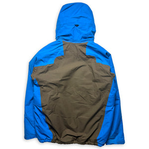 2006 Nike ACG Royal Blue/Brown Gore-Tex Padded Jacket - Medium