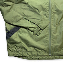 Charger l&#39;image dans la galerie, Veste technique Nike Khaki Green Paneled Double Pocket du début des années 2000 - Grande