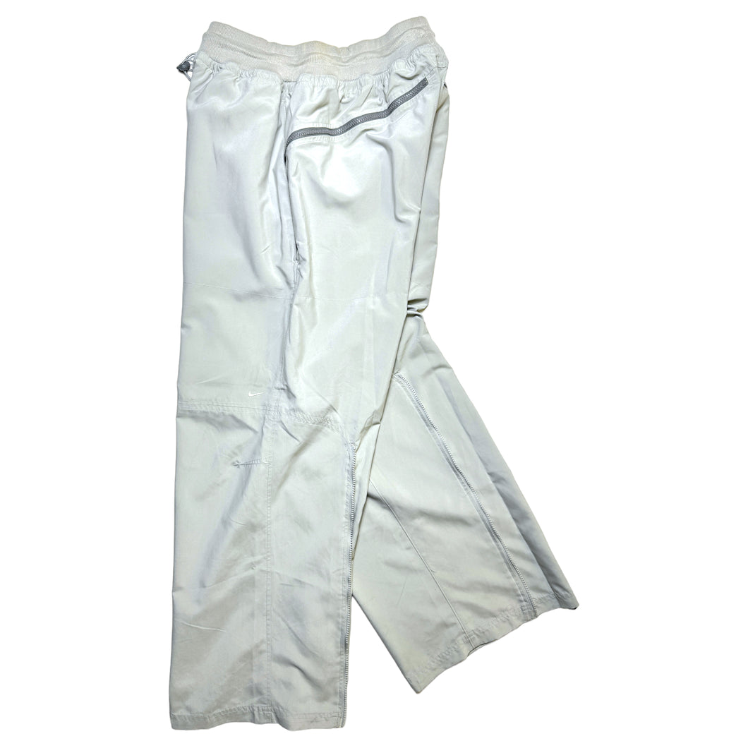 Pantalon Nike Eggshell Multi-Zip Compartment du début des années 2000 - Taille 34