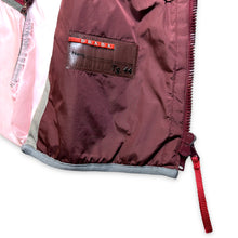 Load image into Gallery viewer, SS00’ Prada Sport Burgundy/Pink Vest - UK6-8