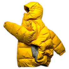 画像をギャラリービューアに読み込む, Early 2000&#39;s Nike ACG Sunflower Yellow Puffer Jacket - Extra Large / Extra Extra Large
