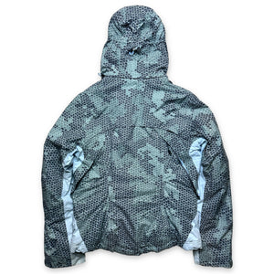 Early 2000's Nike ACG Centre Graphic Reptile Camo Padded Jacket - Small