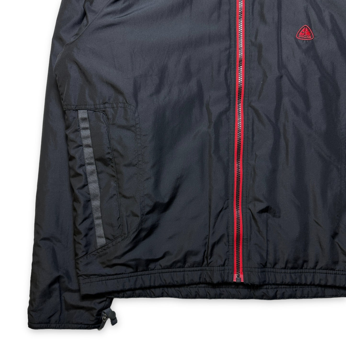 Early 2000's Nike ACG Black/Red 2in1 Padded Jacket - Medium