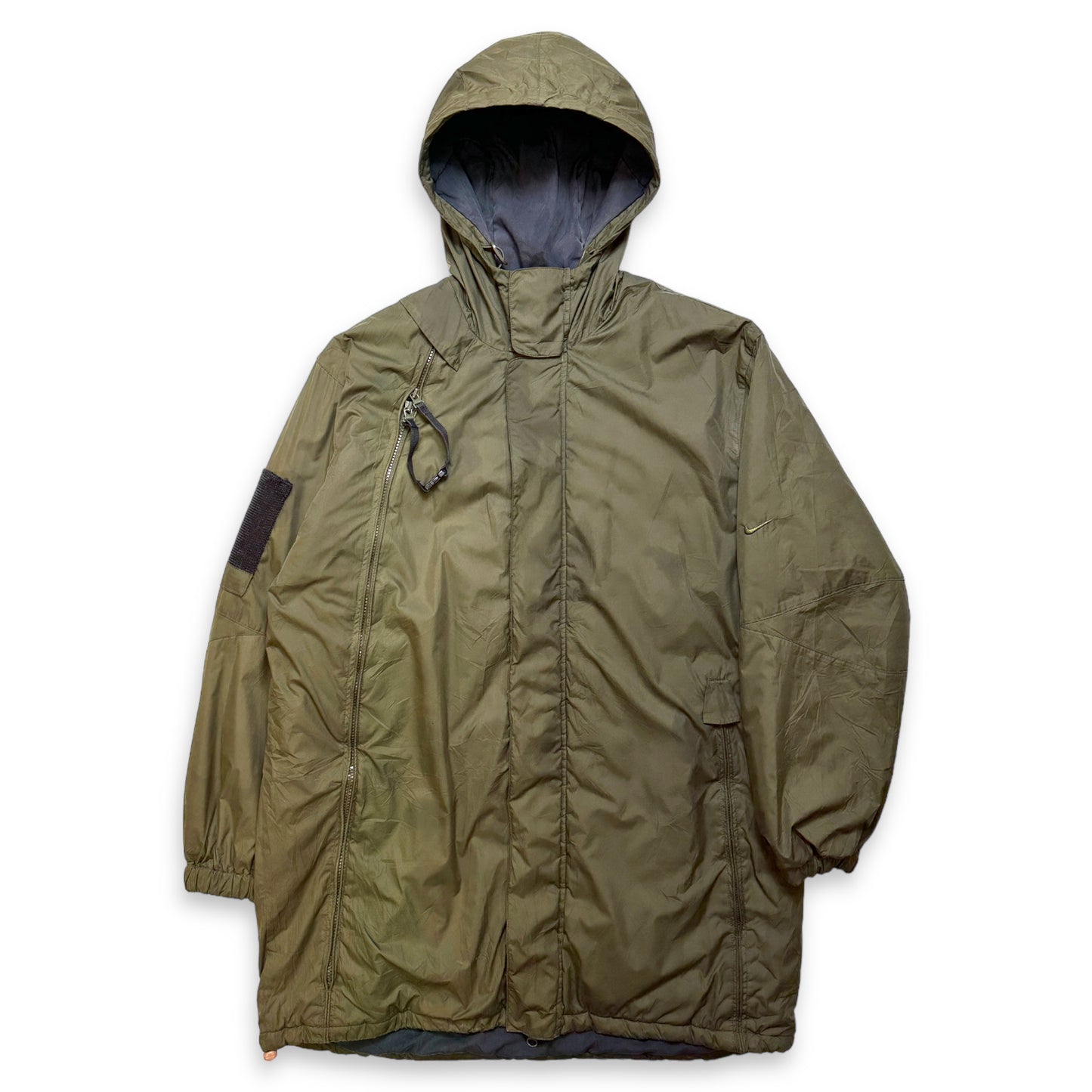 Veste à poche dissimulée rembourrée technique Nike du début des années 2000 - Extra Large