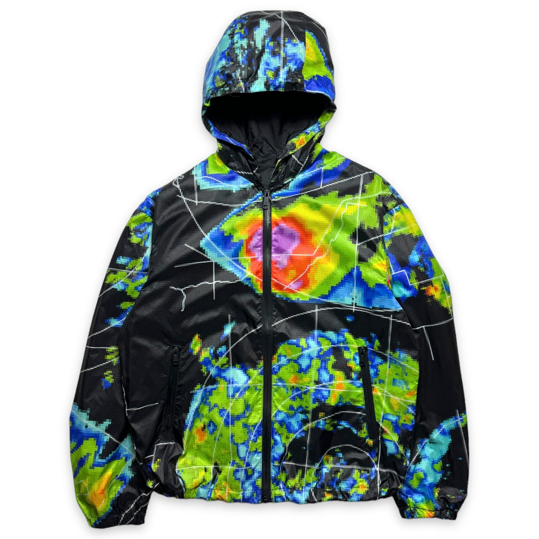 SS17' Prada Milano Heat Map Ripstop Jacket