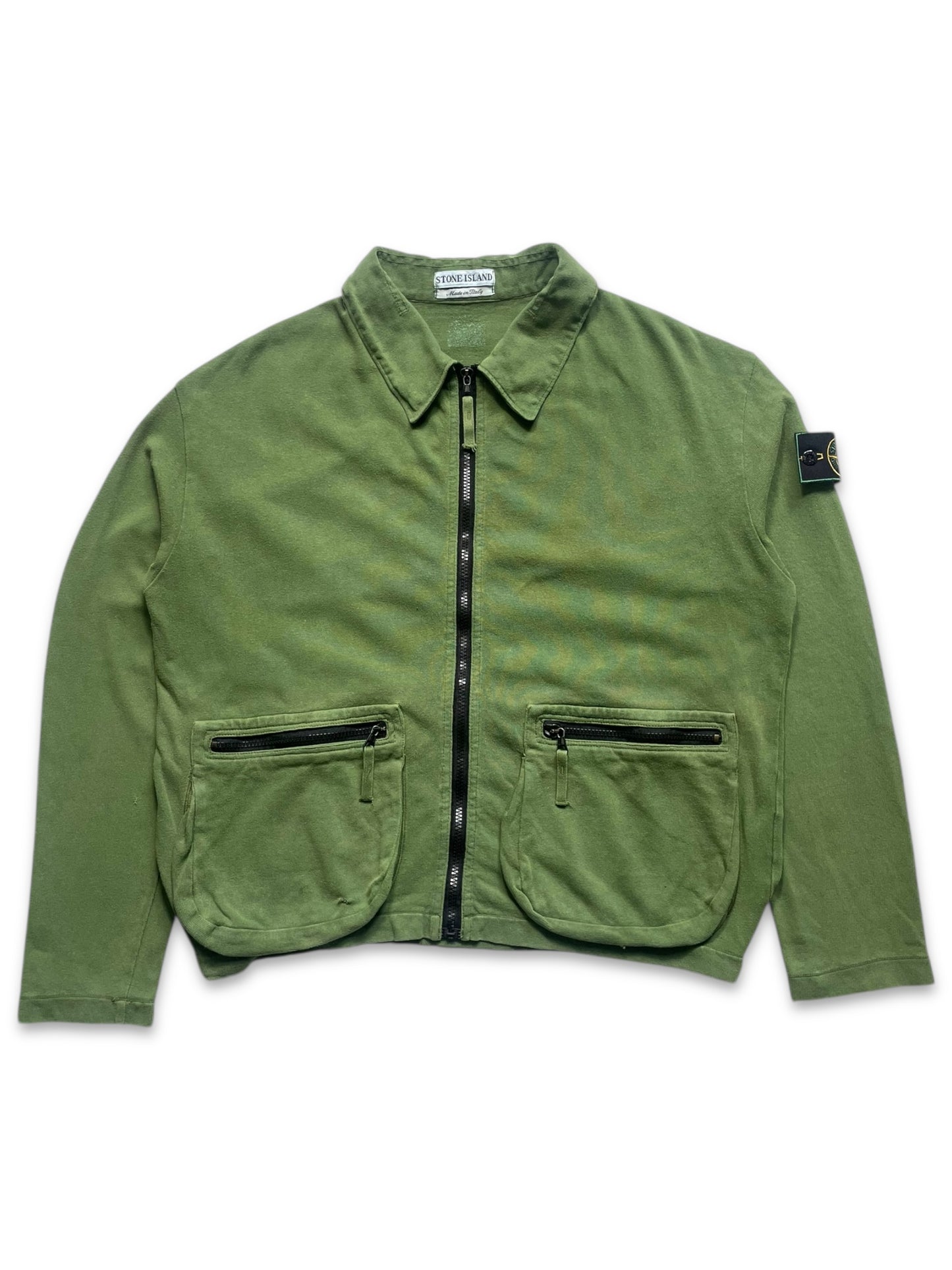 AW95' Stone Island Dual Front Pocket Collared Jacket
