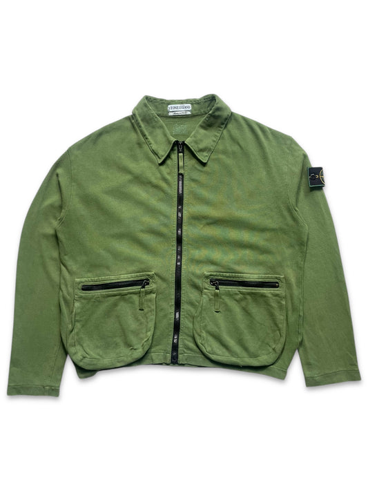 AW95' Stone Island Dual Front Pocket Collared Jacket