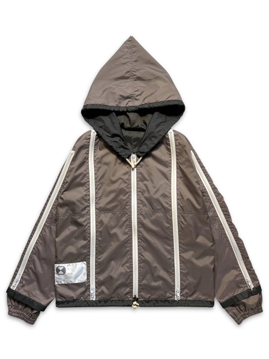 1990's Final Home Brown Survival Hooded Jacket