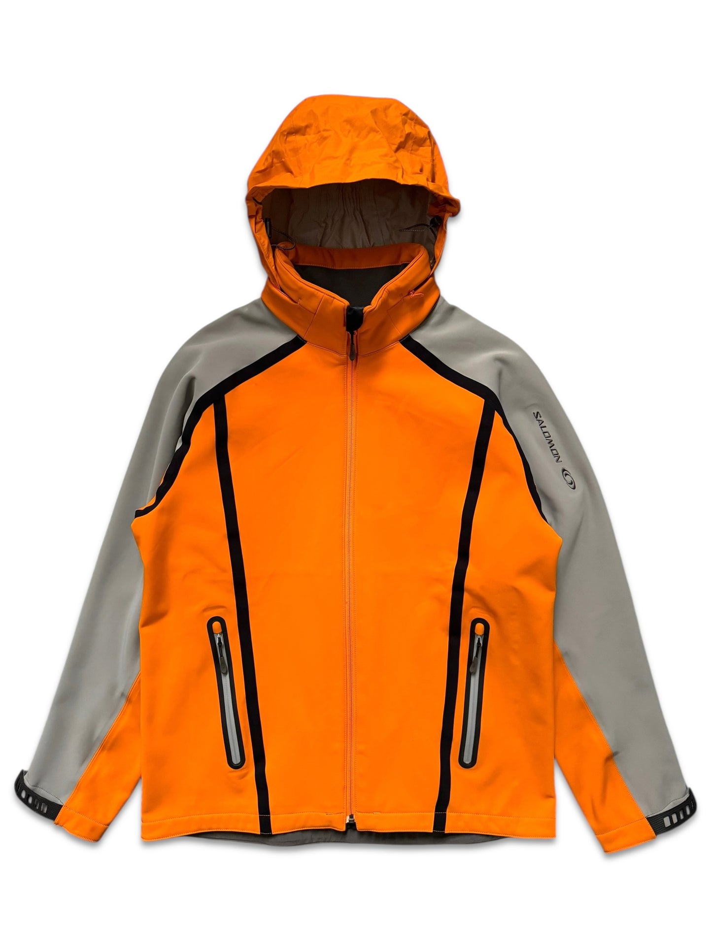 Early 2000’s Salomon Neoprene/Fleece ClimaPro Orange Jacket