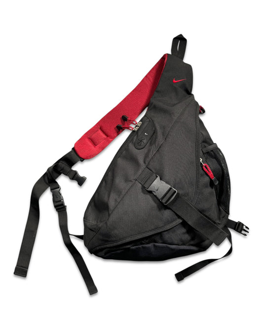 Early 2000's Nike Red/Black Tri-Harness Bag