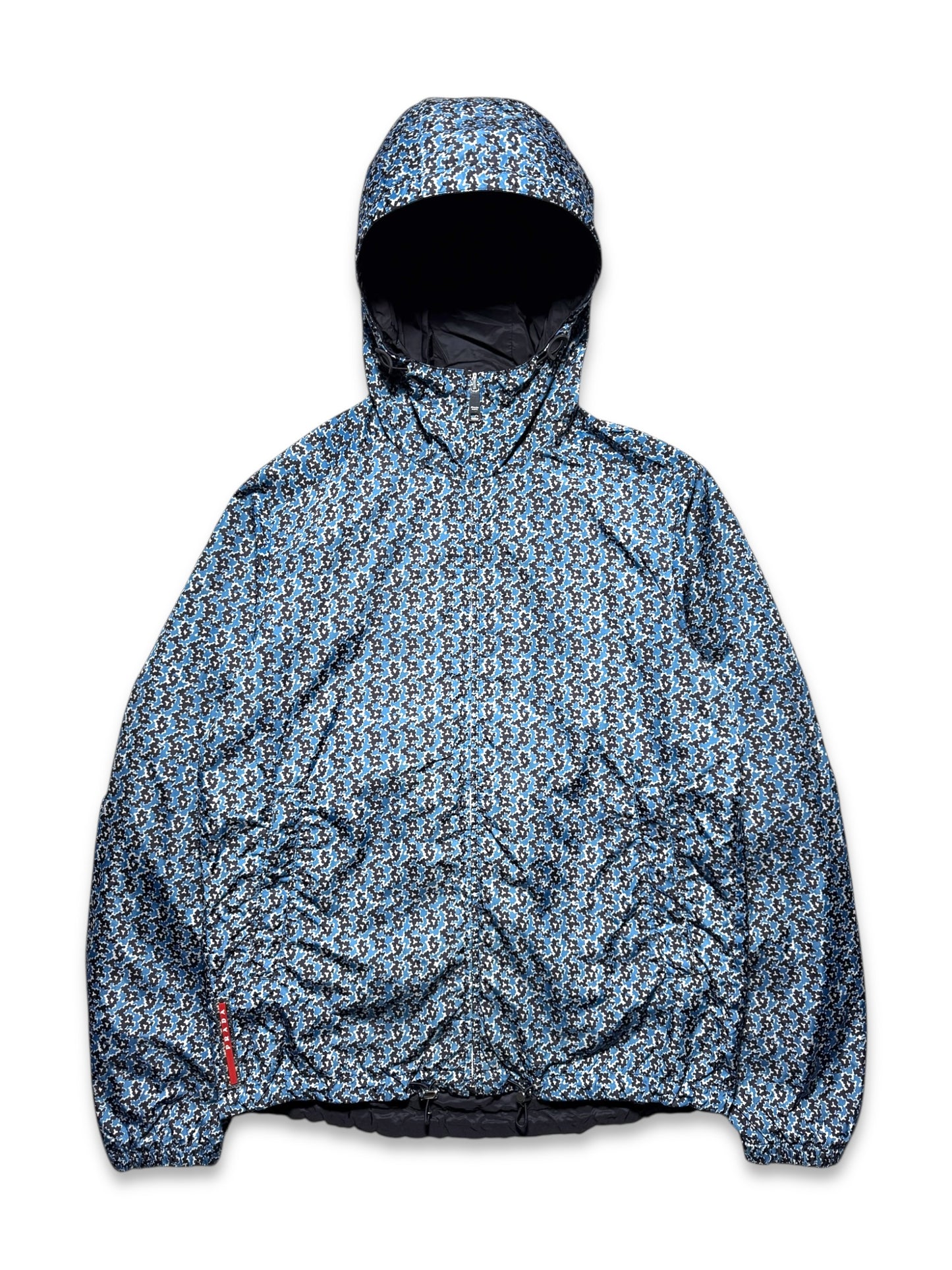 SS16' Prada Linea Rossa Reversible Nylon Hooded Jacket
