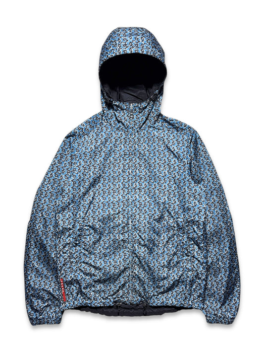 SS16' Prada Linea Rossa Reversible Nylon Hooded Jacket