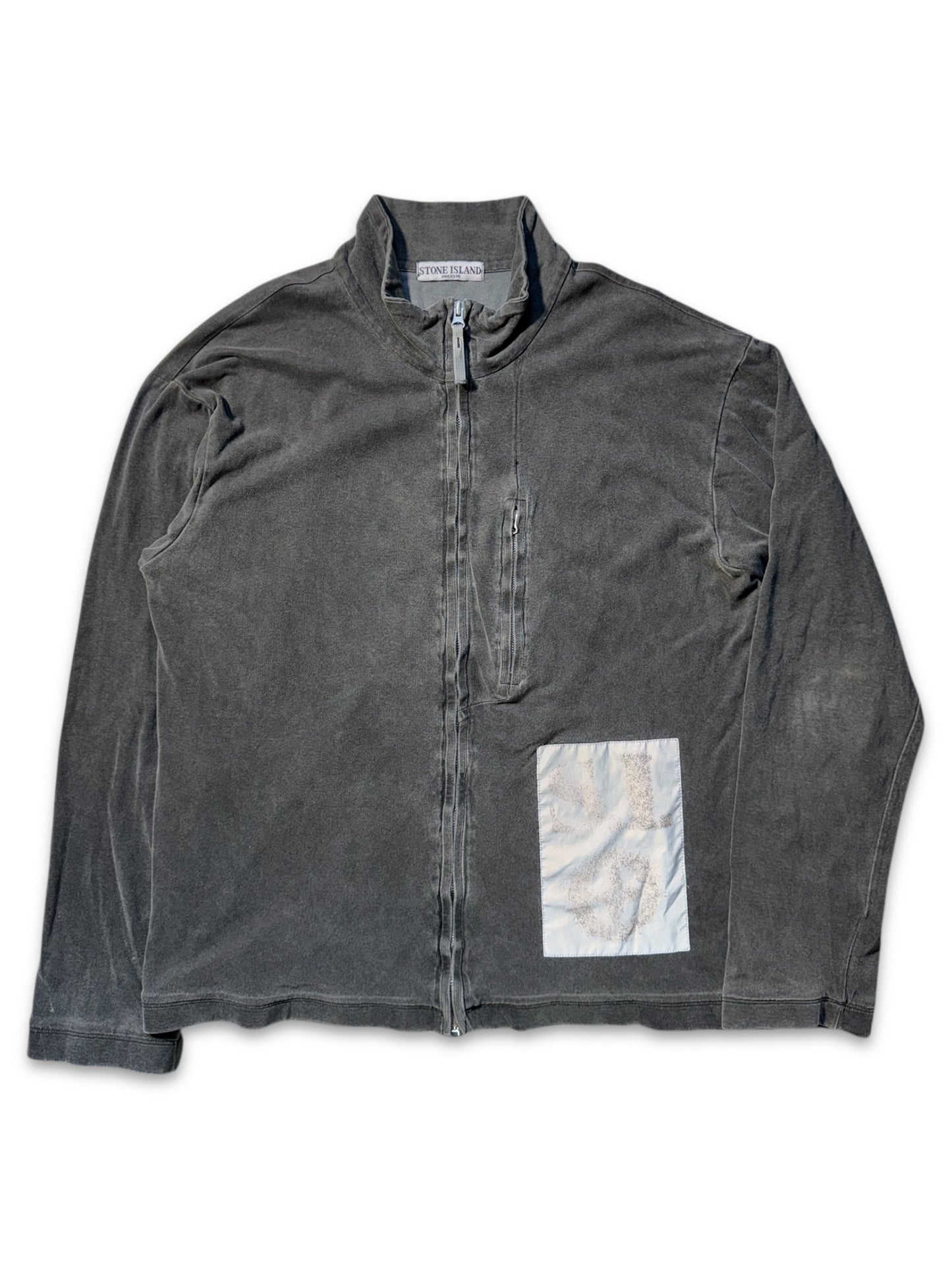 Early 2000's Stone Island Double Layer Zipped Sweat Jacket