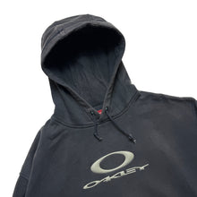 Charger l&#39;image dans la galerie, Early 2000&#39;s Oakley Black Washed Out Hoodie - Large / Extra Large