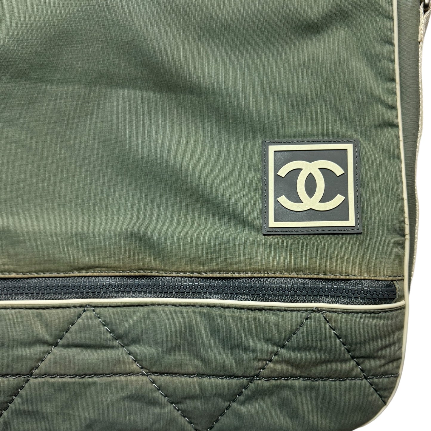 Early 2000's Chanel Cross Body Satchel Bag