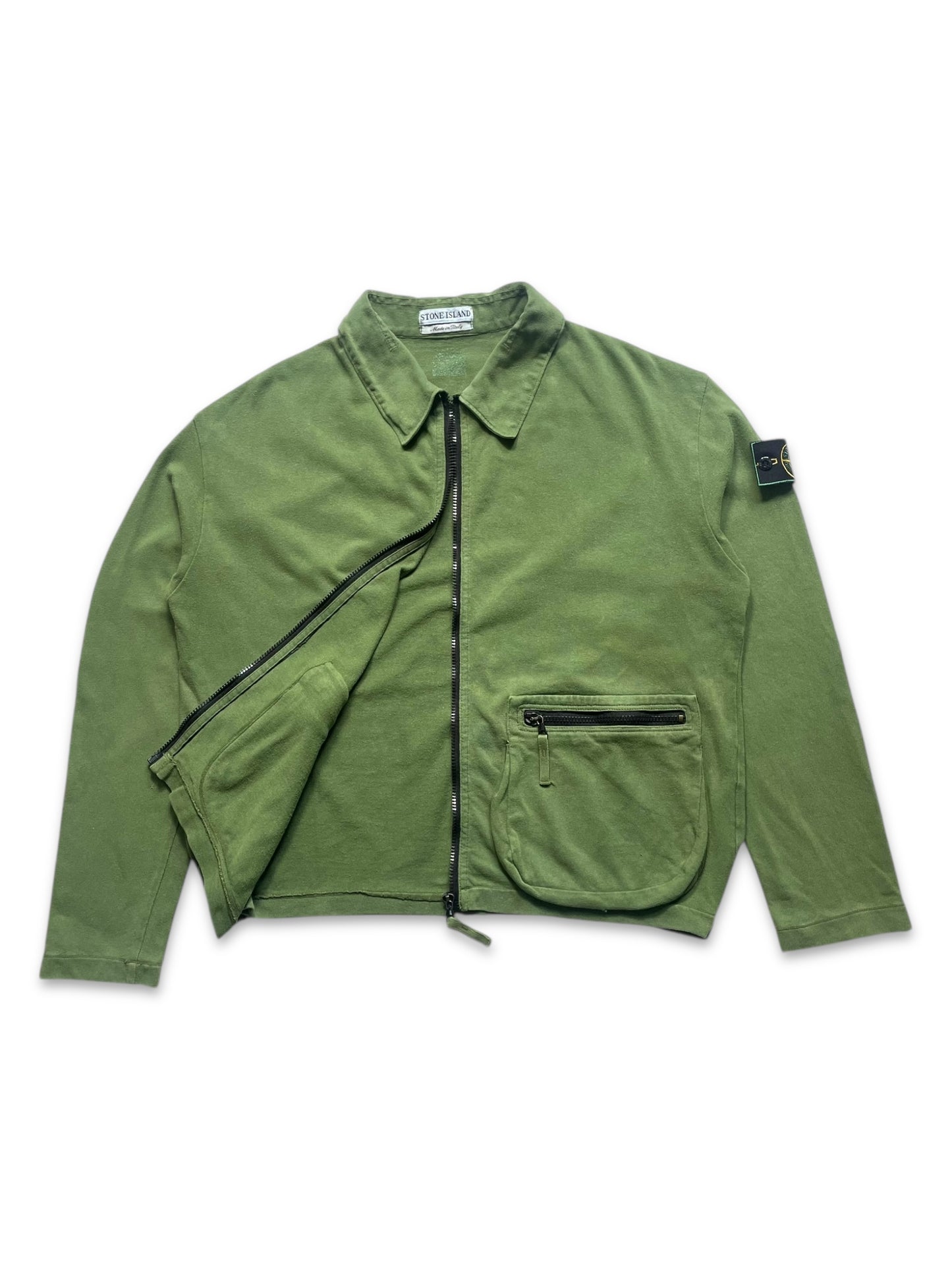 AW95' Stone Island Dual Front Pocket Collared Jacket