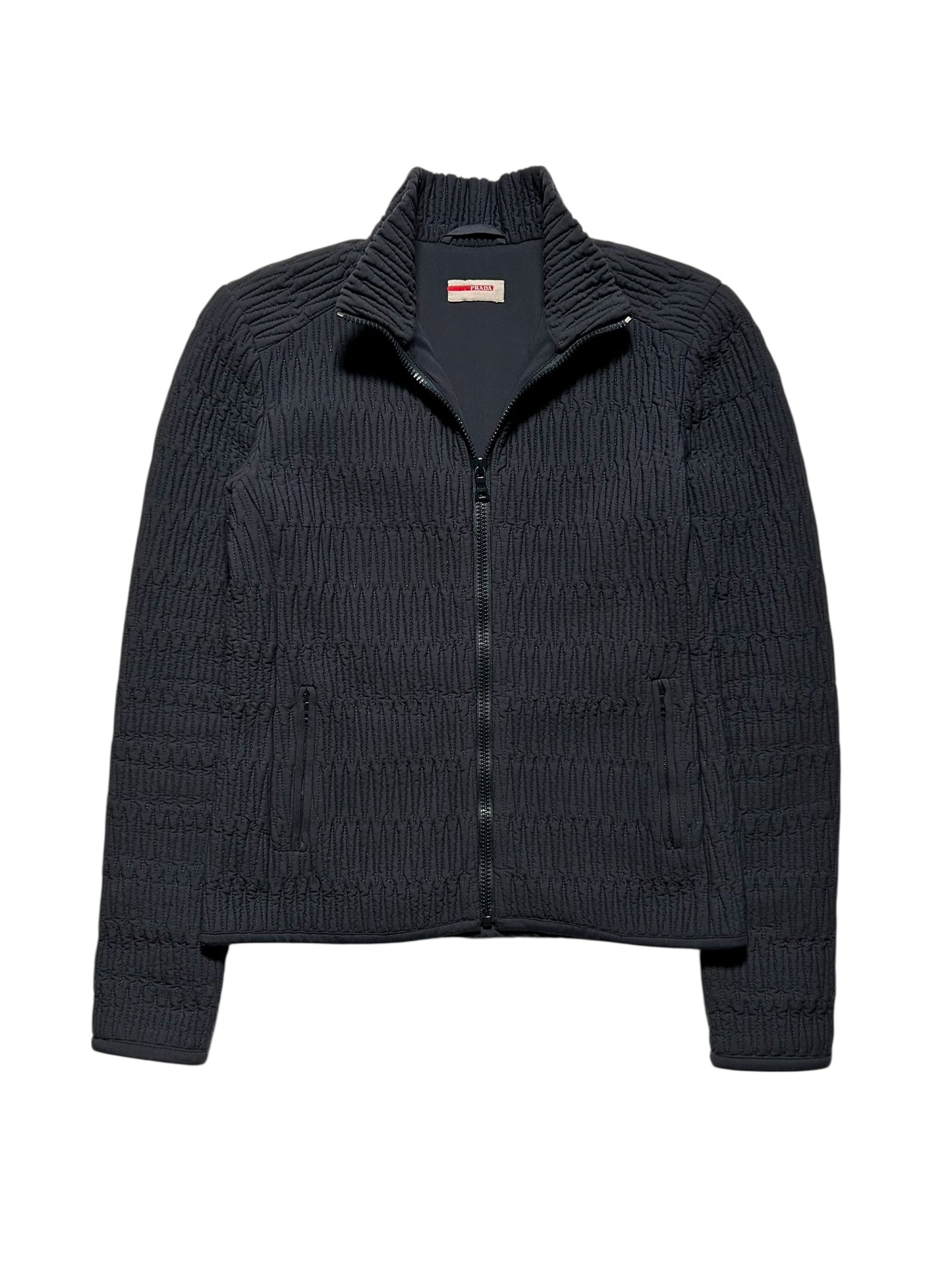 AW11' Prada Mainline Wadded Womens Track Jacket