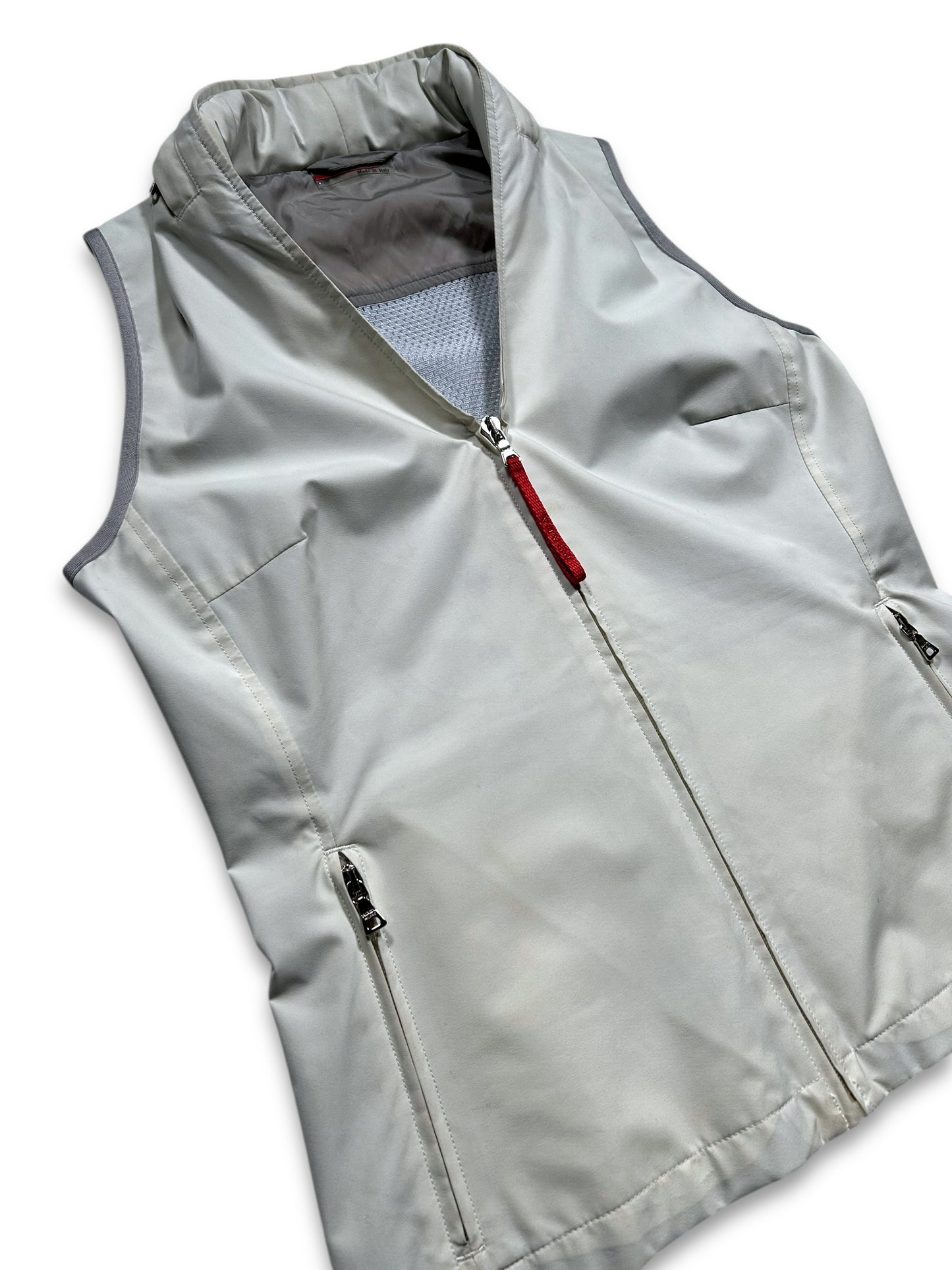 Prada Vest With Nylon Hood