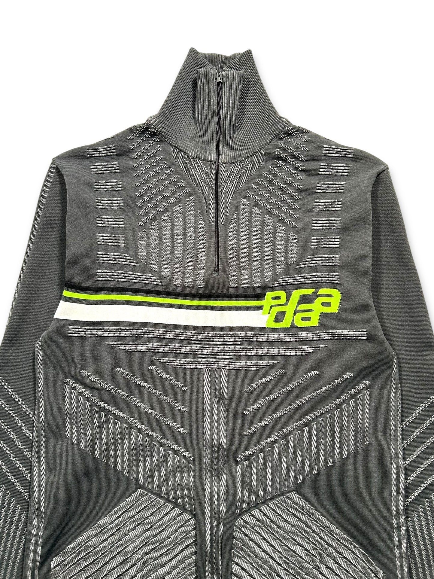 Prada Mainline 2018 Techno Knit Quarter Zip