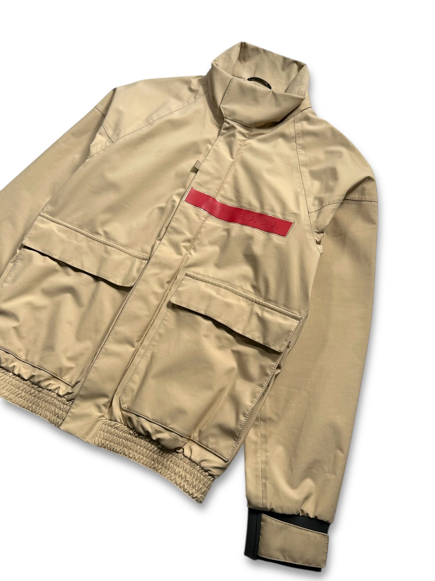 AW01' Prada Luna Rossa Beige Gore-Tex Sailing Jacket