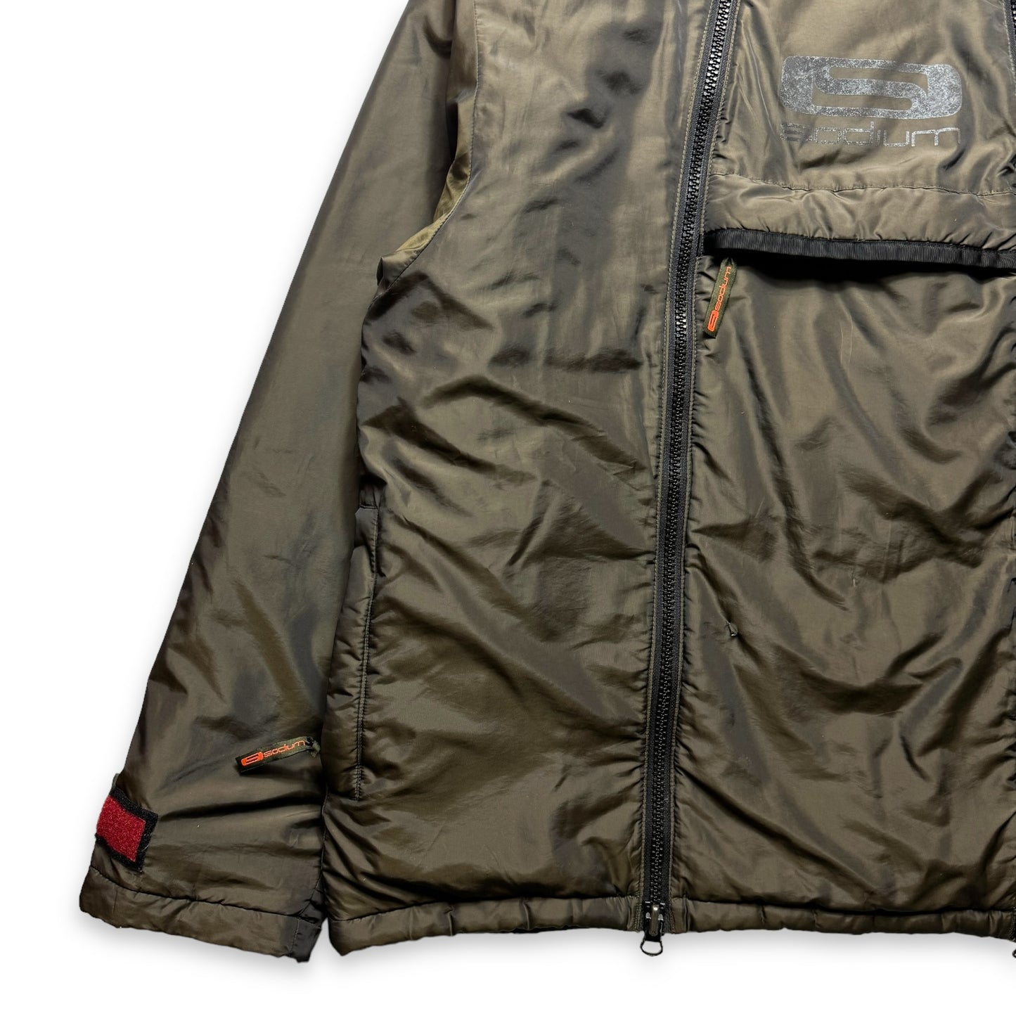 Sodium Front Dual Zip Stash Pocket Jacket