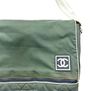 Early 2000's Chanel Cross Body Satchel Bag