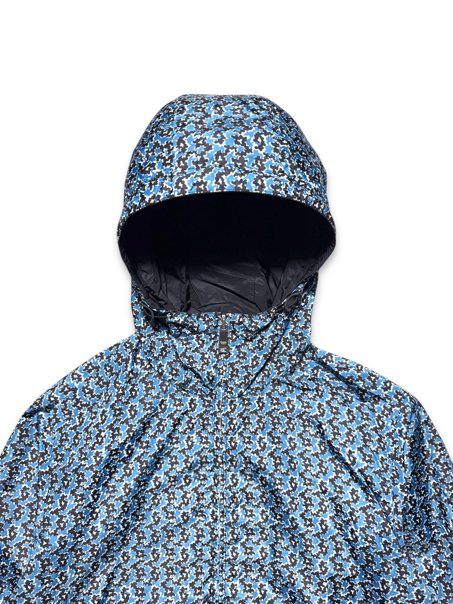 SS16' Prada Linea Rossa Reversible Nylon Hooded Jacket
