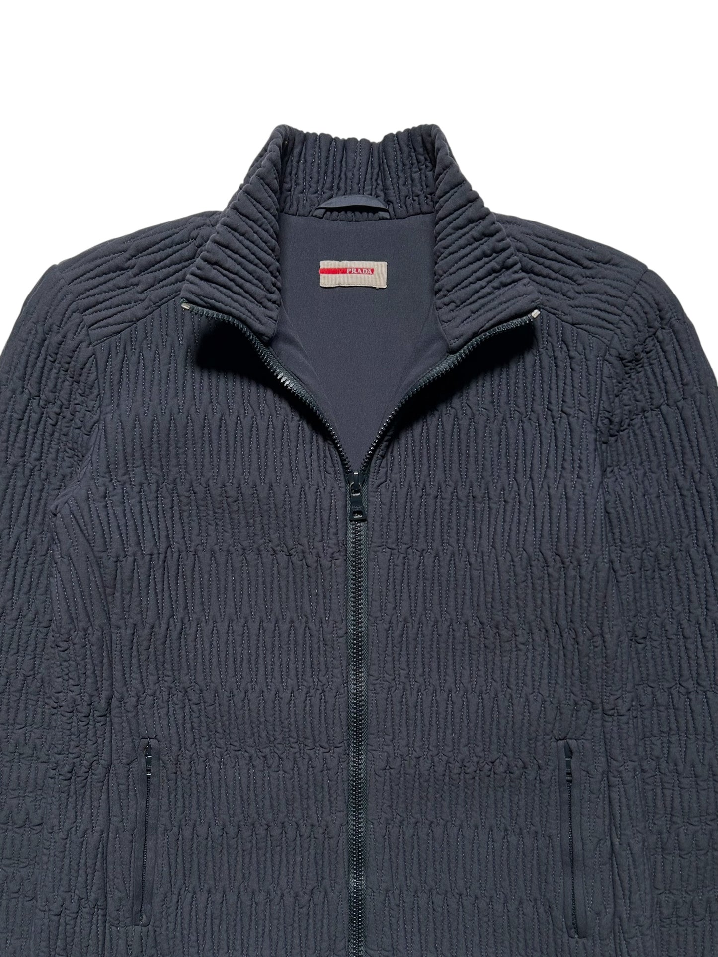 AW11' Prada Mainline Wadded Womens Track Jacket