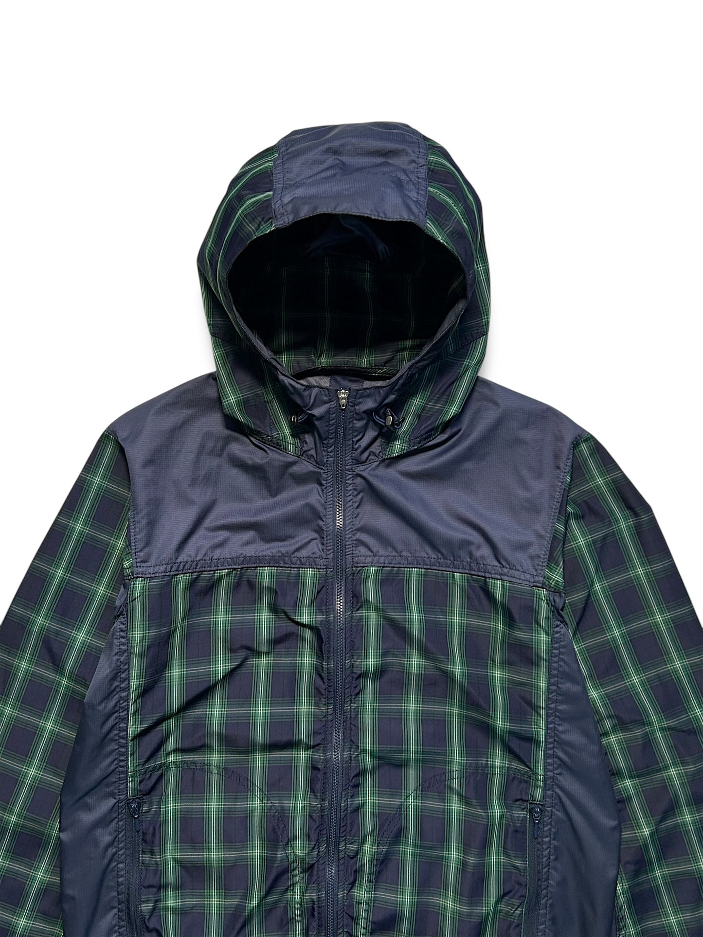 2012 Comme Des Garcons Plaid Hooded Jacket
