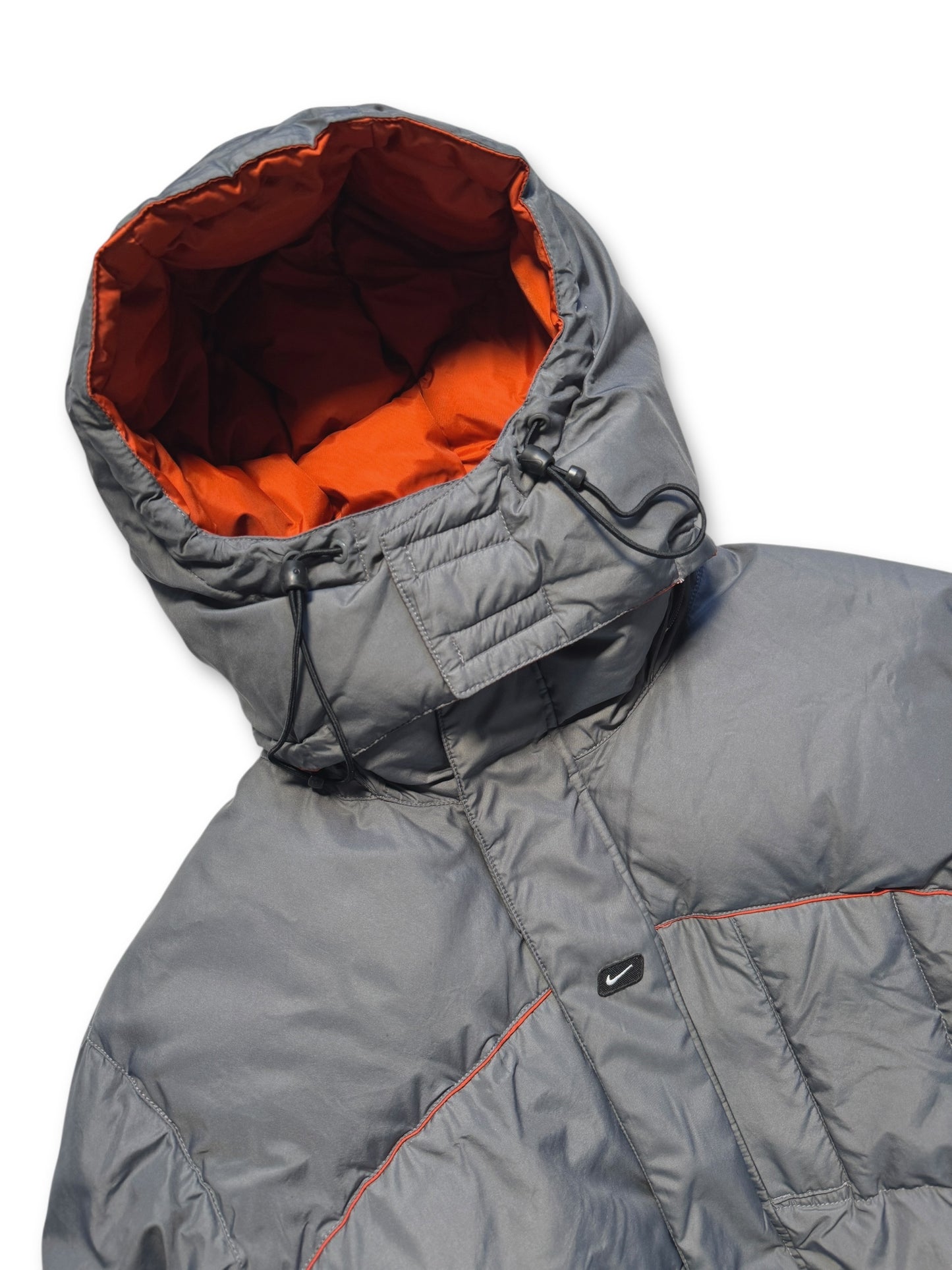 Early 2000's Nike Centre Swoosh Puffer Jacket