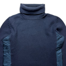 Load image into Gallery viewer, Prada Sport Midnight Navy Roll Neck Knit - Small