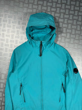 Carica l&#39;immagine nel visualizzatore di Gallery, CP Company Marina Blue Soft Shell Goggle Jacket