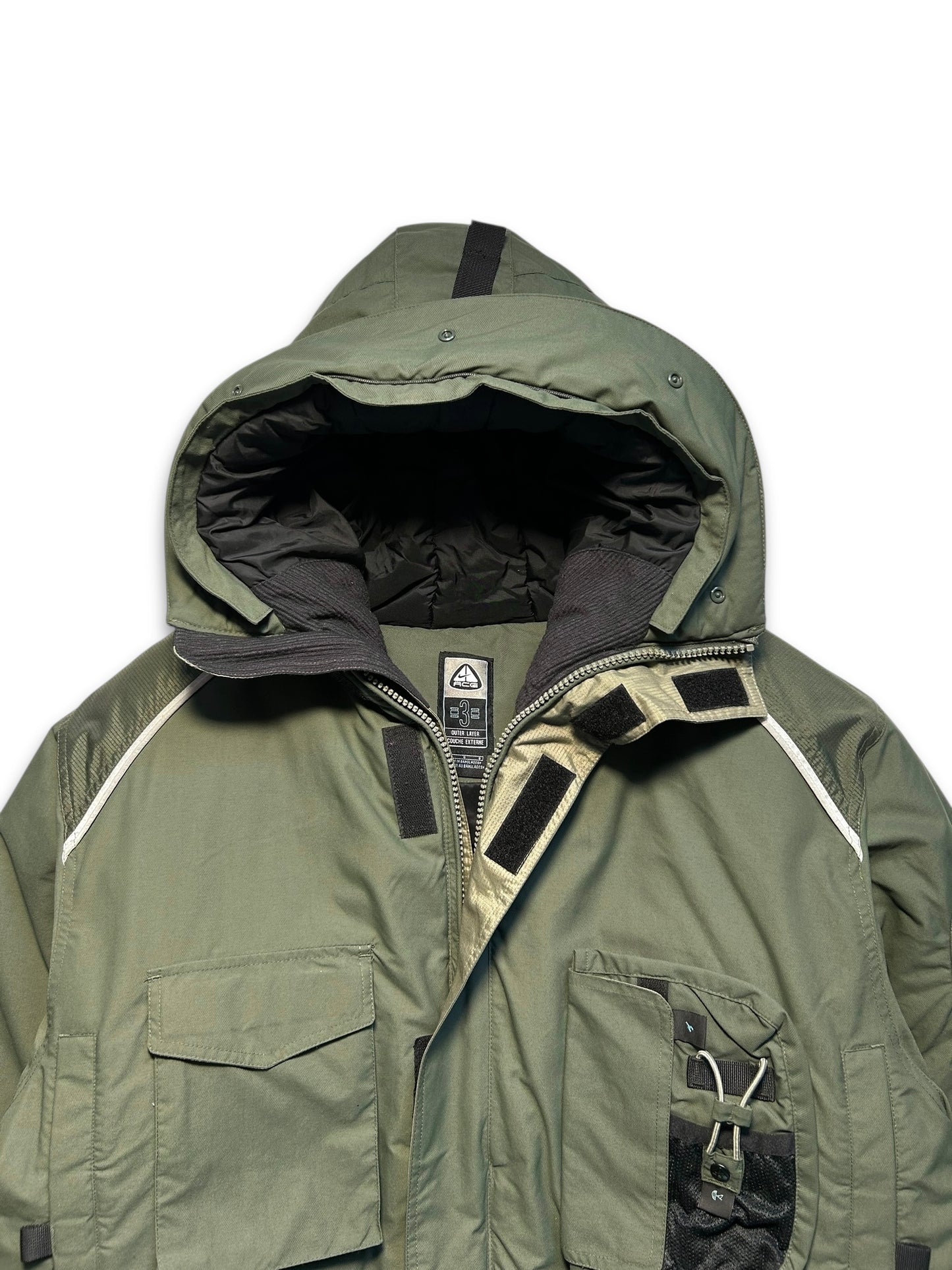 Early 2000's Nike ACG Heavy Duty Multi Pocket Padded Jacket