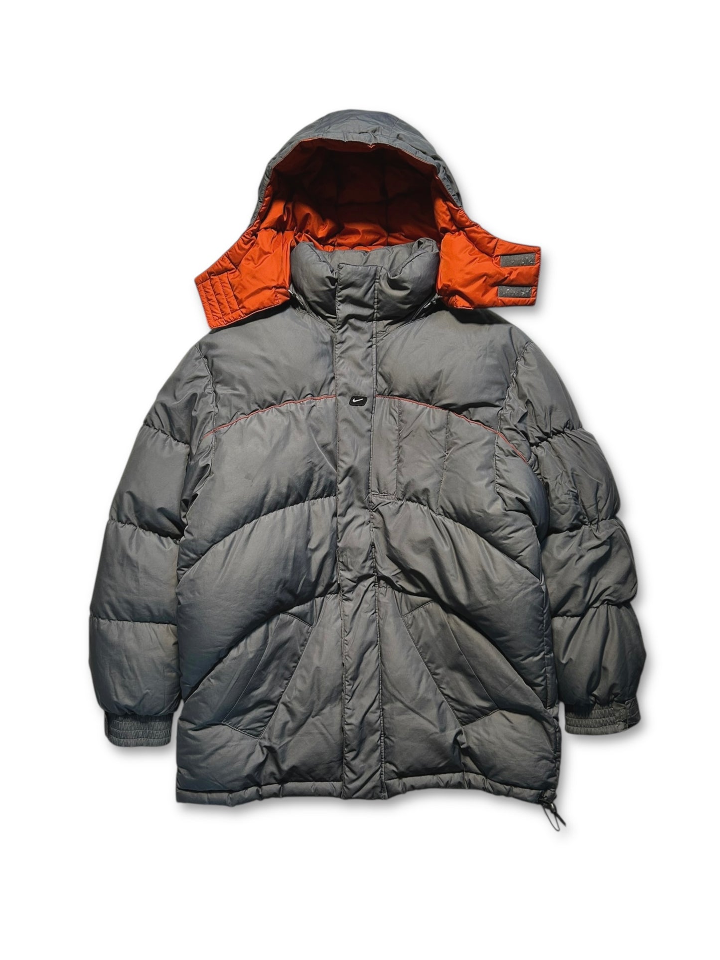 Early 2000's Nike Centre Swoosh Puffer Jacket