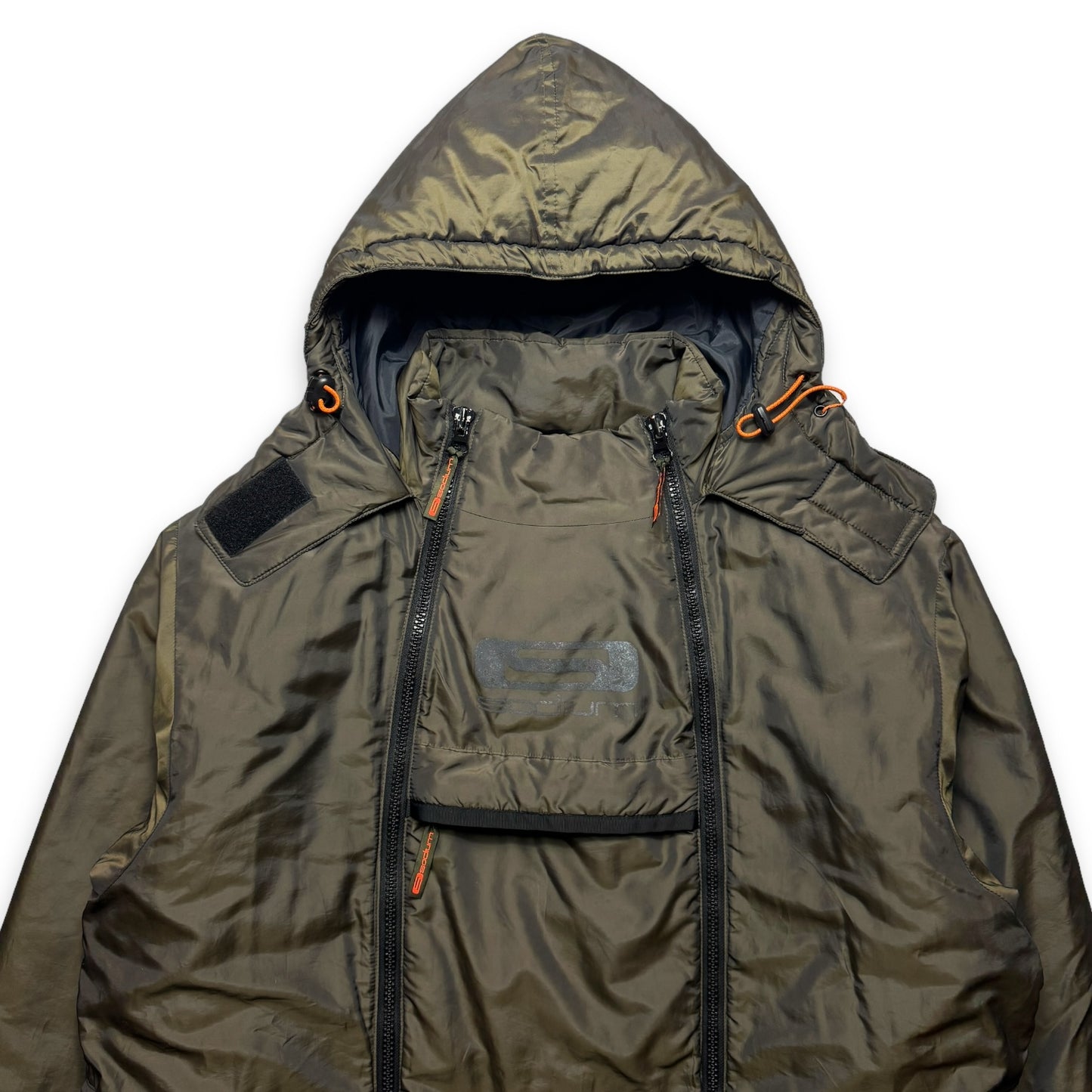 Sodium Front Dual Zip Stash Pocket Jacket
