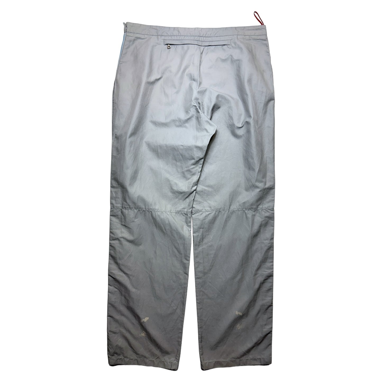 SS00' Prada Silicon Side Stripe Light Grey Pant