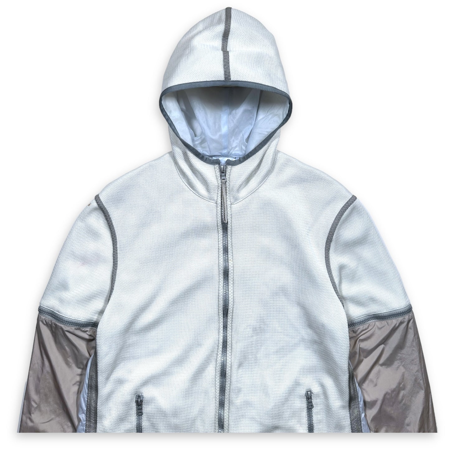 SS99' Prada Sport Transformable Mesh Hooded Jacket
