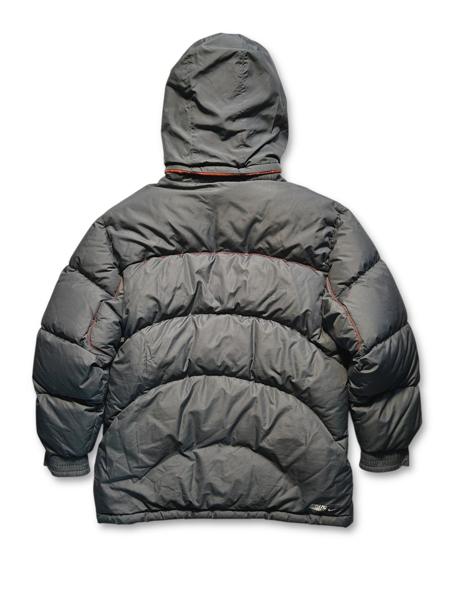 Early 2000's Nike Centre Swoosh Puffer Jacket