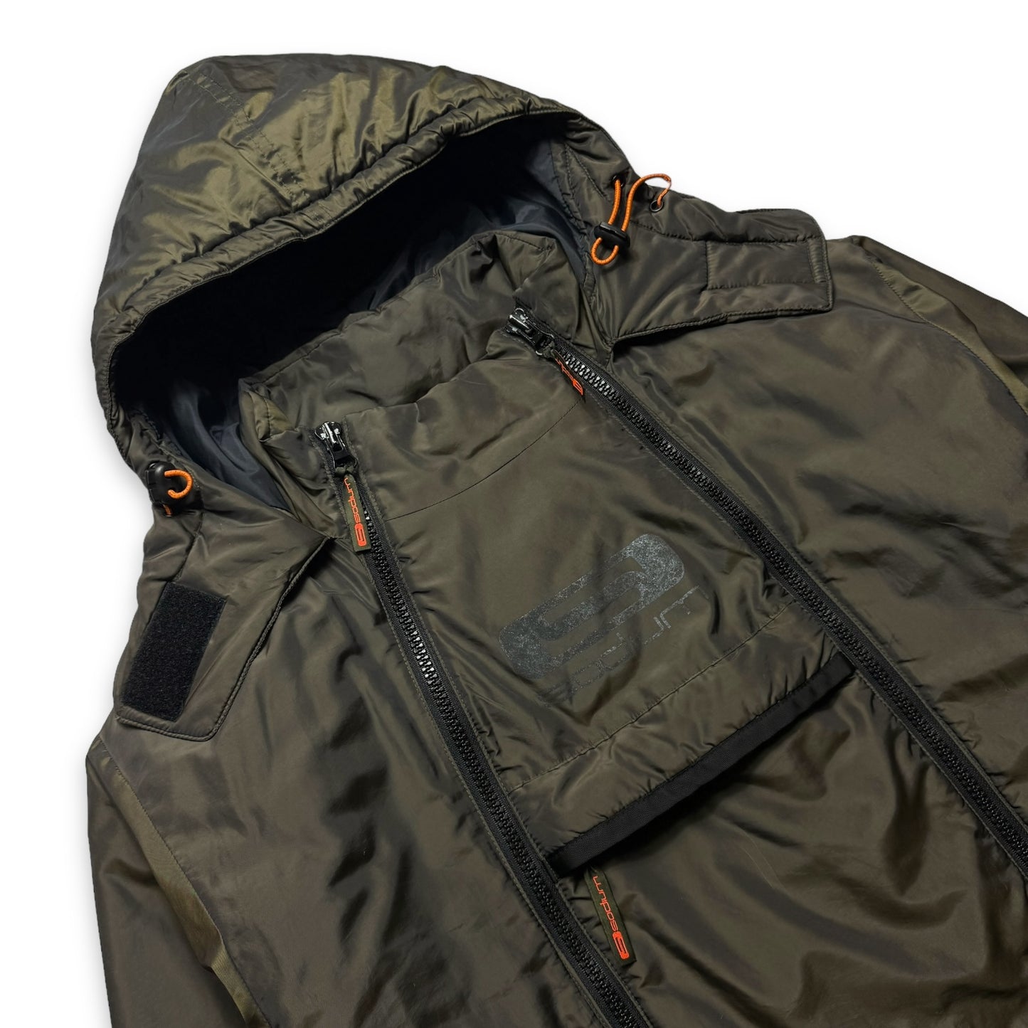 Sodium Front Dual Zip Stash Pocket Jacket