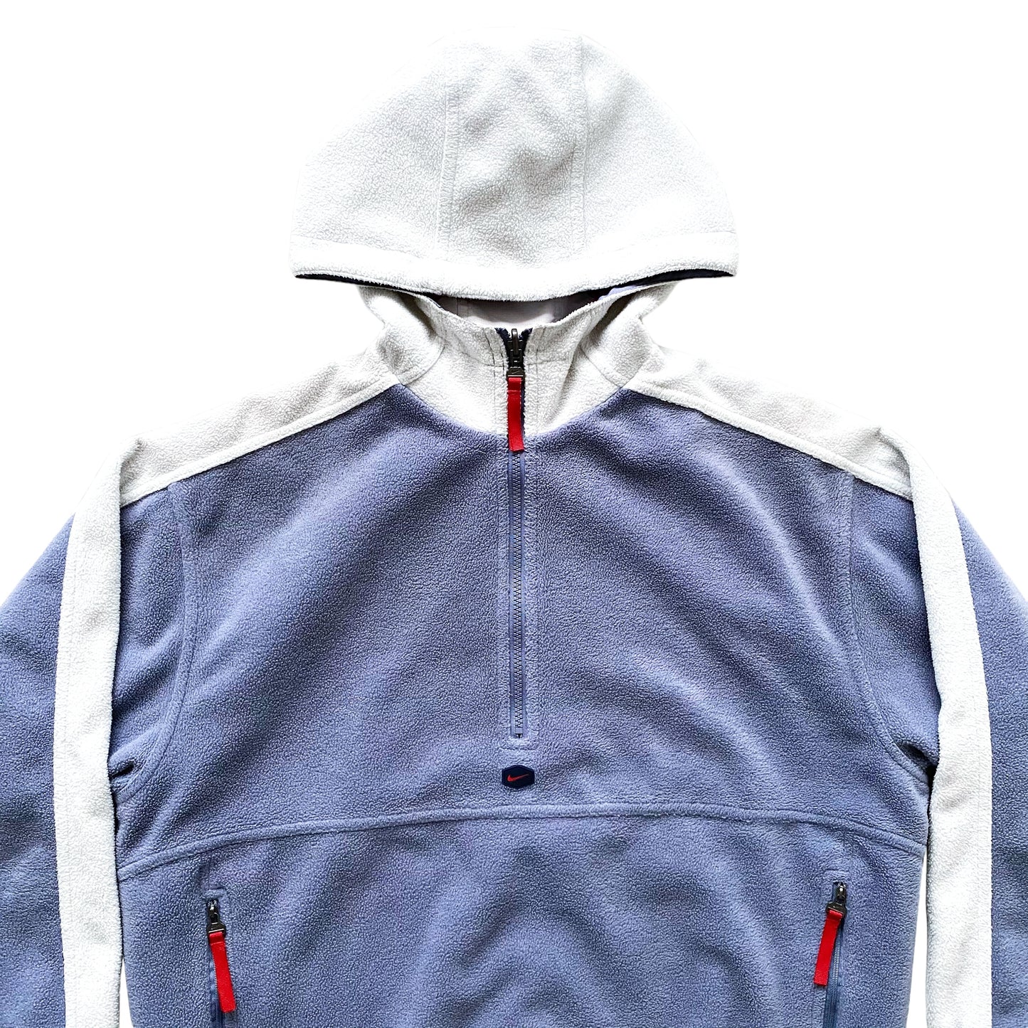 vintage Nike Hex Center Swoosh Imperméable/Fleece Réversible - Grand