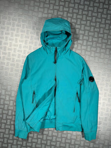 CP Company Marina Blue Soft Shell Goggle Jacket