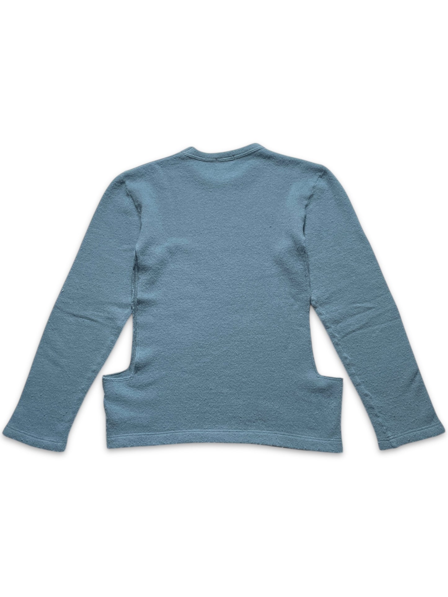 AW22' Comme Des Garcons Homme Plus Sky Blue Knitted Jumper