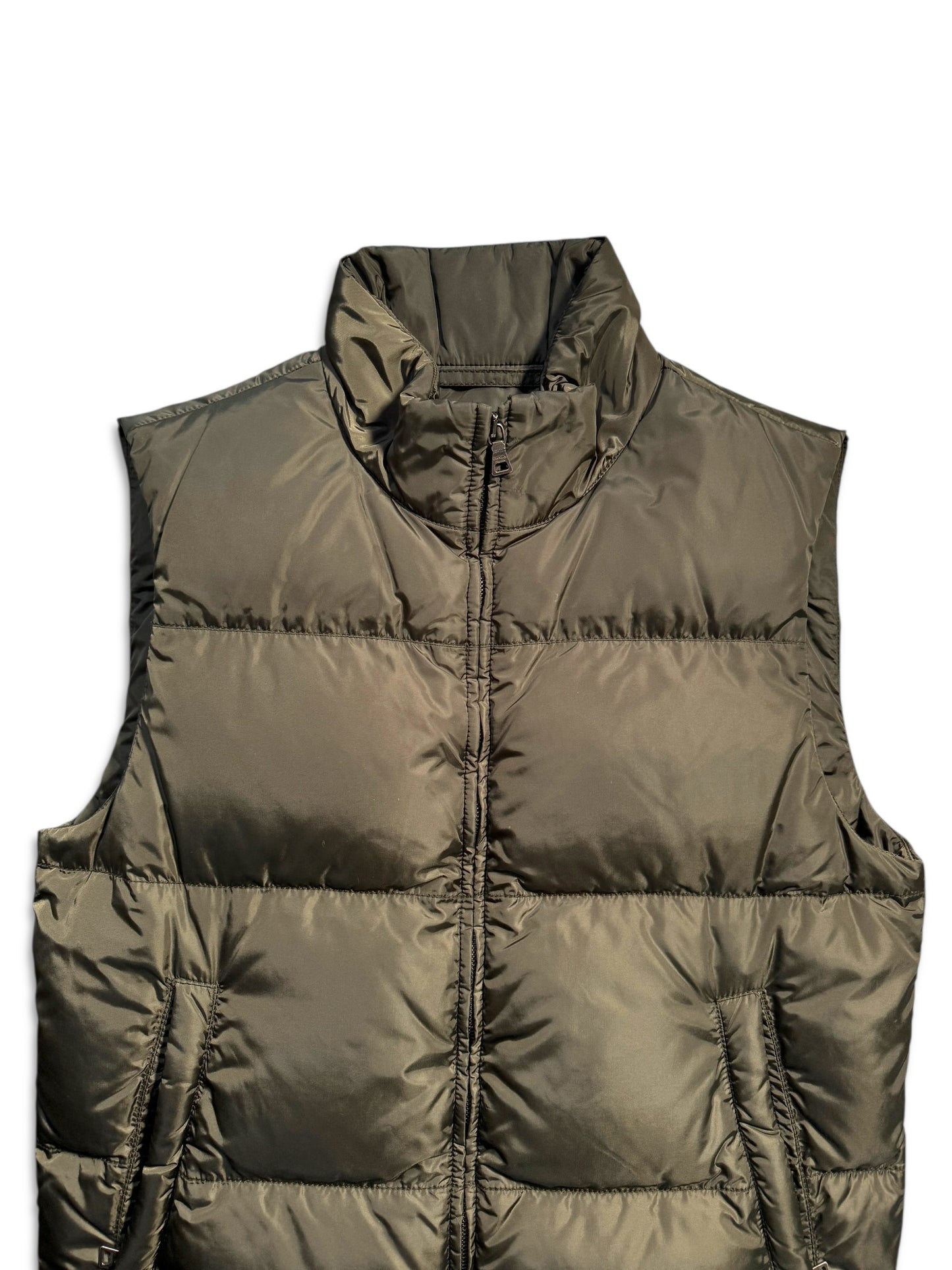 Early 2000’s Prada Sport Deep Khaki Padded Gilet