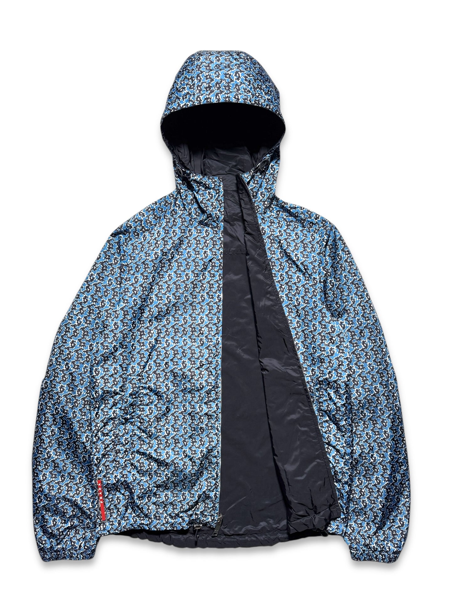 SS16' Prada Linea Rossa Reversible Nylon Hooded Jacket